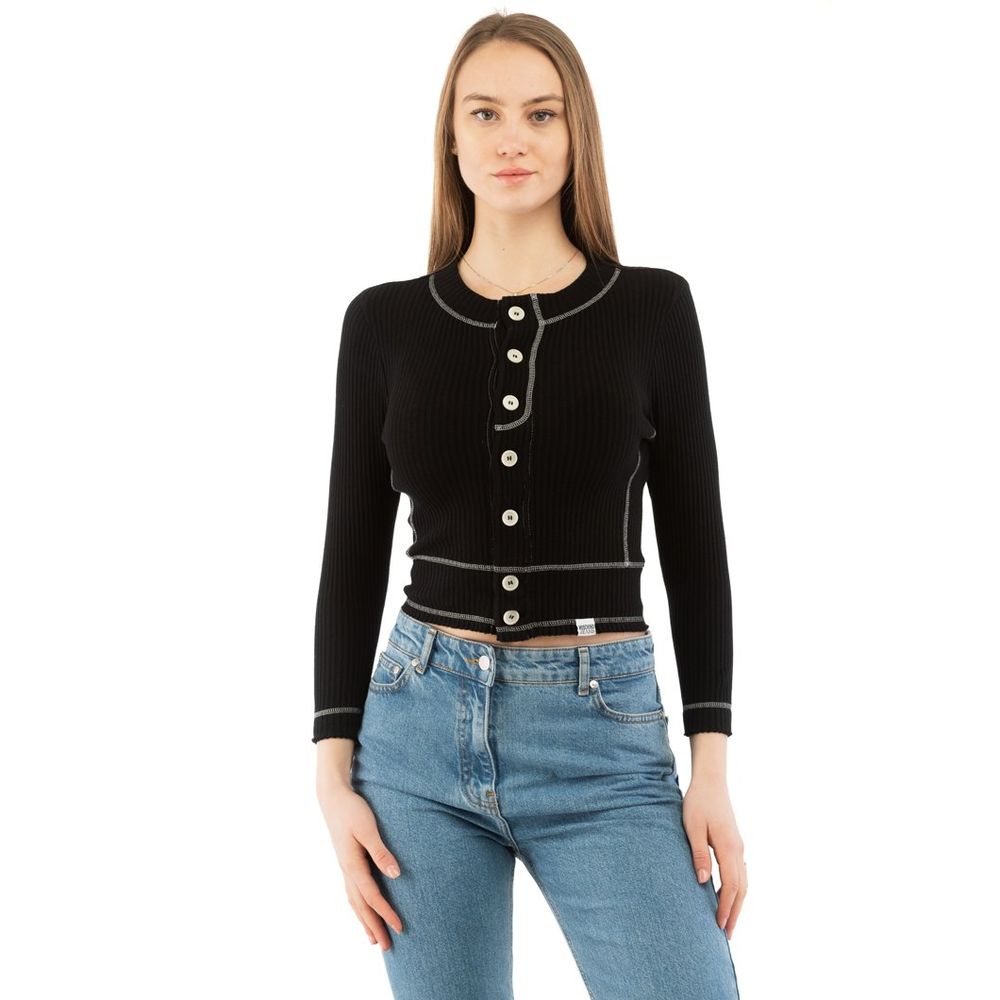 Moschino Multicolor Cotton Long Sleeve T-Shirt