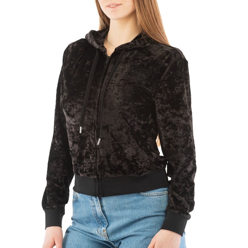 Moschino Black Polyester Sweatshirt