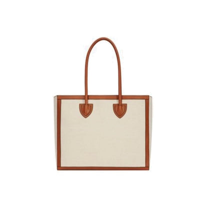 Balmain Beige Cotton Tote Bag