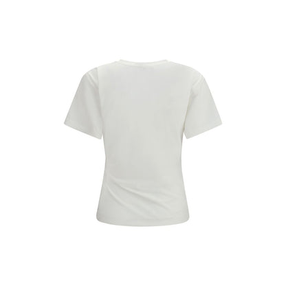 PINKO White Cotton T-Shirt
