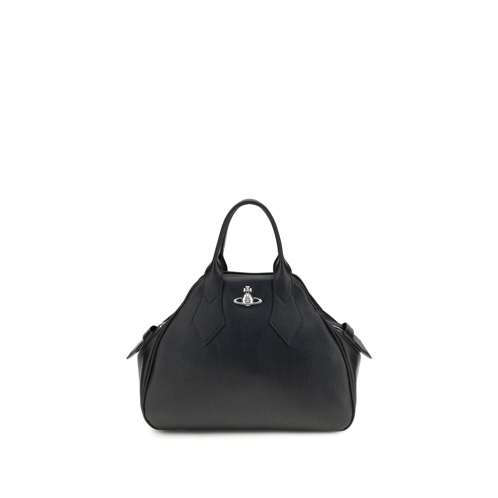 Vivienne Westwood Black Polyurethane Shoulder Bag