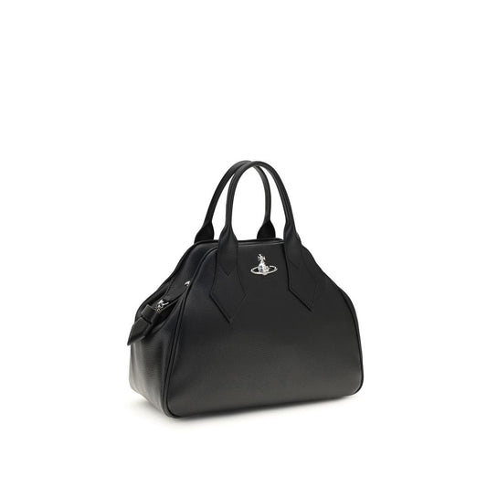 Vivienne Westwood Black Polyurethane Shoulder Bag