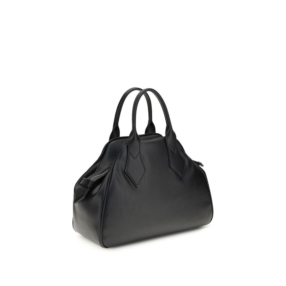 Vivienne Westwood Black Polyurethane Shoulder Bag