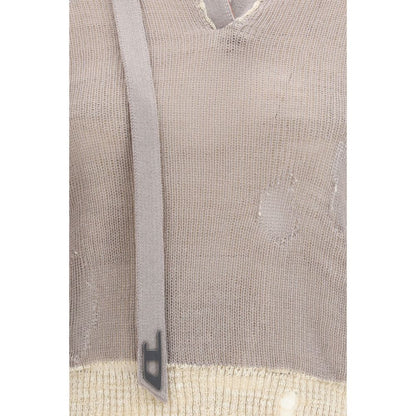 Diesel Gray Cotton Sweatshirt