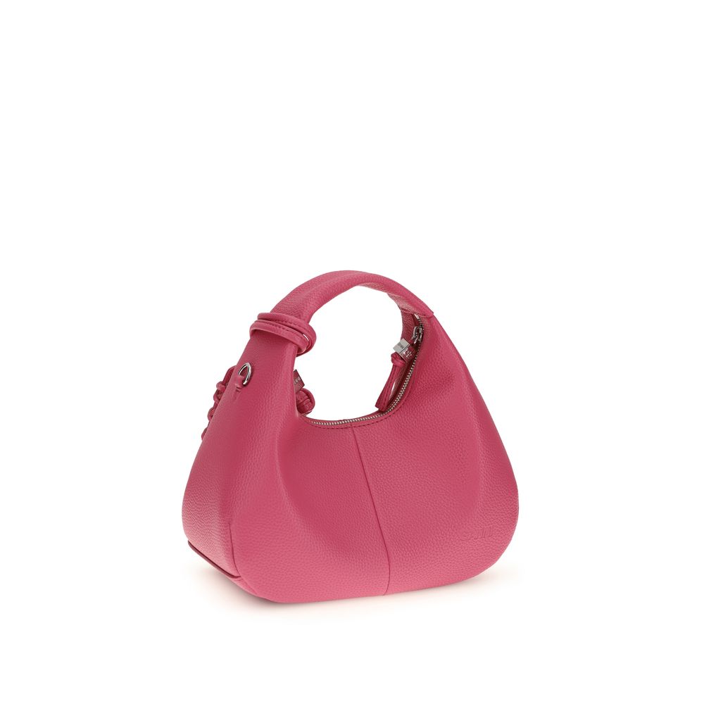 Ganni Multicolor Recycled Polyester Shoulder Bag