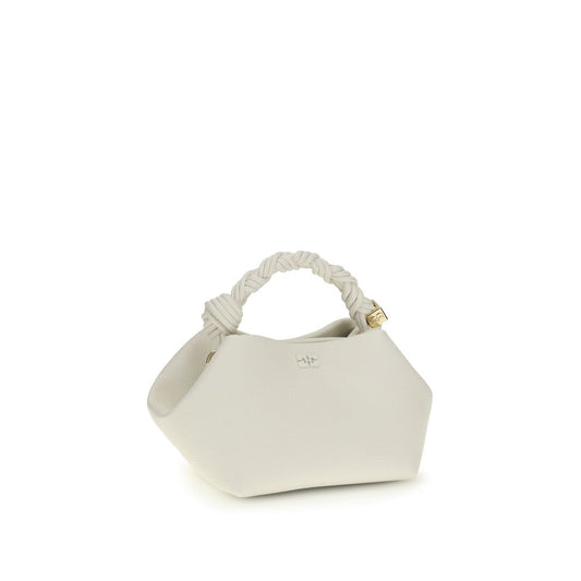 Ganni White Recycled Polyester Shoulder Bag