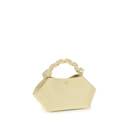 Ganni Bicolor Recycled Leather Shoulder Bag