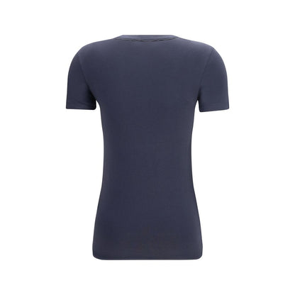 Brunello Cucinelli Blue Cotton T-Shirt