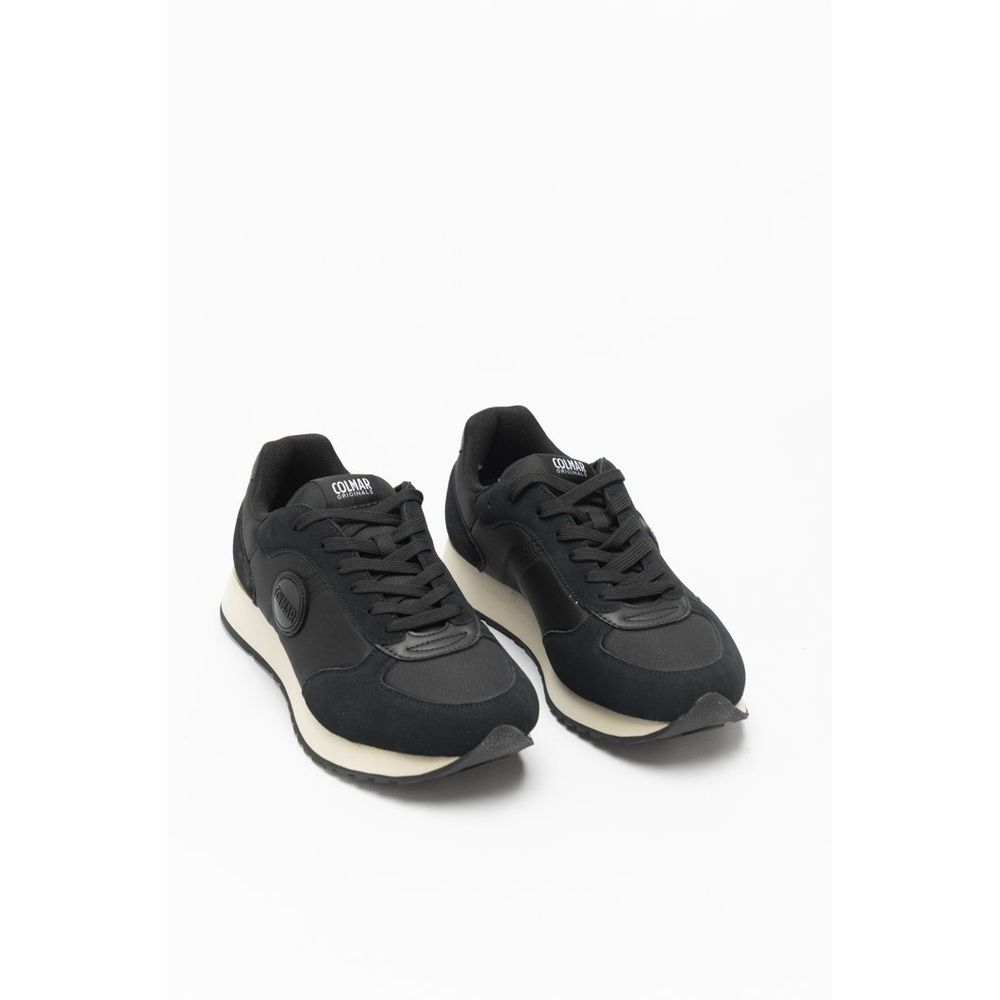 Colmar Red Nylon Low Top Sneakers