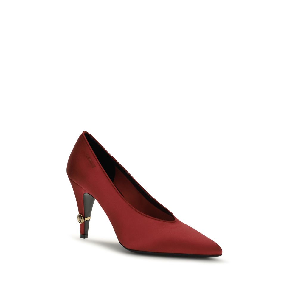 Versace Multicolor Viscose High Heel Pumps