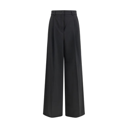 Max Mara Black Polyester Pants