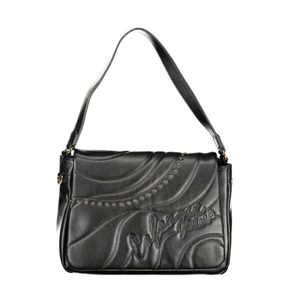Cafenoir Black Polyurethane Women Shoulder Bag