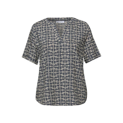 Street One Blue Viscose Blouse
