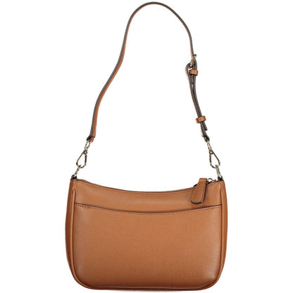 Guess Jeans Marrone Poliuretano Women Handbag