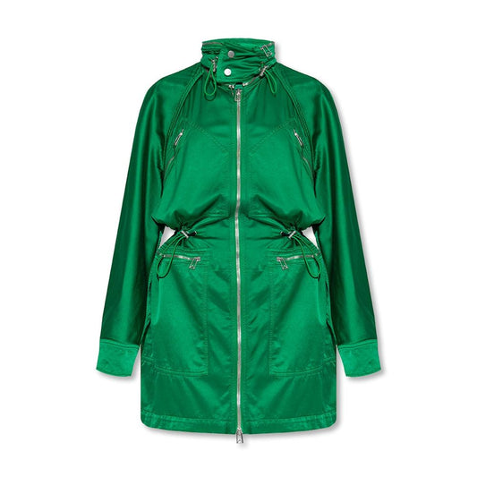 Bottega Veneta Bicolor Cotton Parka