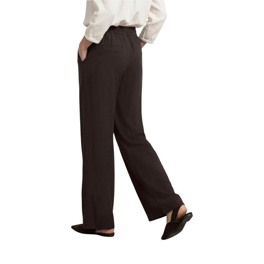 Street One Brown Viscose Casual Pants