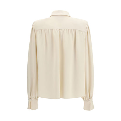 Valentino Garavani Beige Silk Shirt