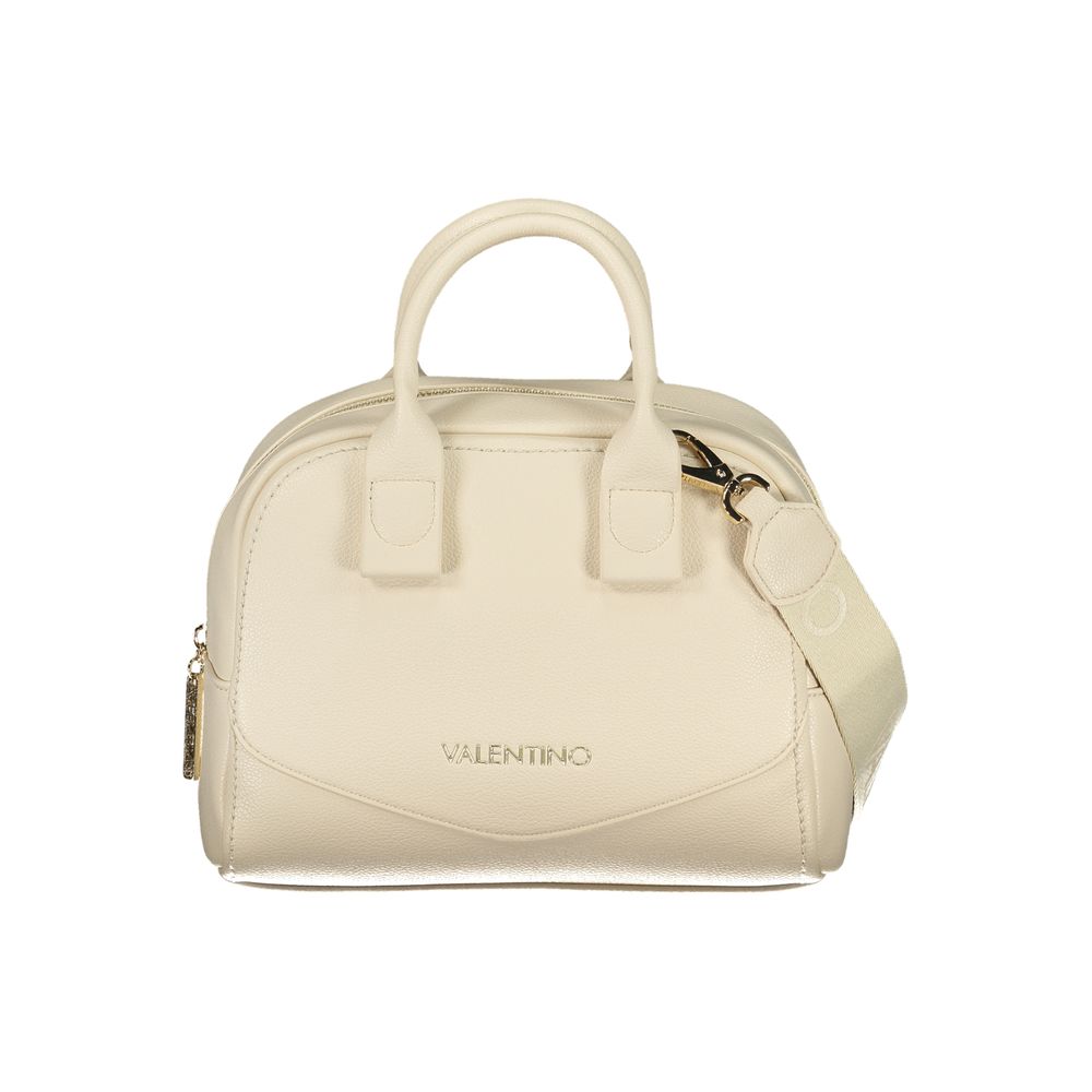 Mario Valentino Beige Polyurethane Women Bag