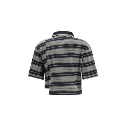 Isabel Marant Étoile Black Cotton Polo Shirt