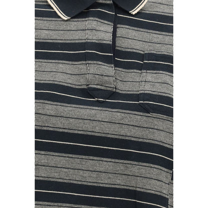 Isabel Marant Étoile Black Cotton Polo Shirt