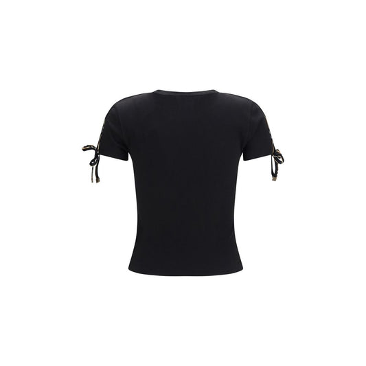 Burberry Black Cotton T-Shirt