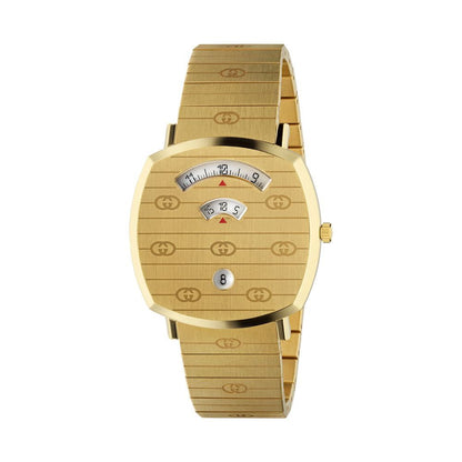 Gucci Gold Stainless Steel Dress Watch