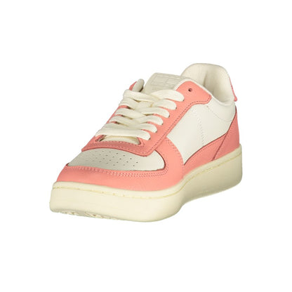 Tommy Hilfiger White Polyurethane Women's Sneaker