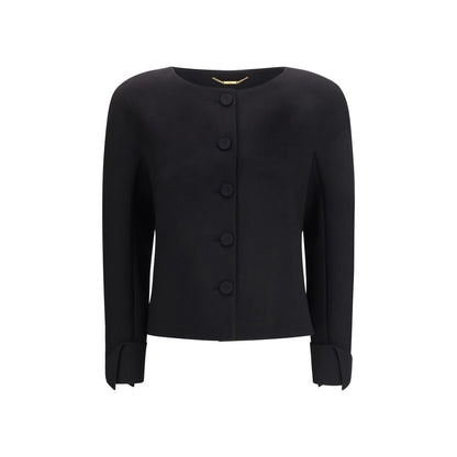 Chloé Black Wool Oves Aries Jacket