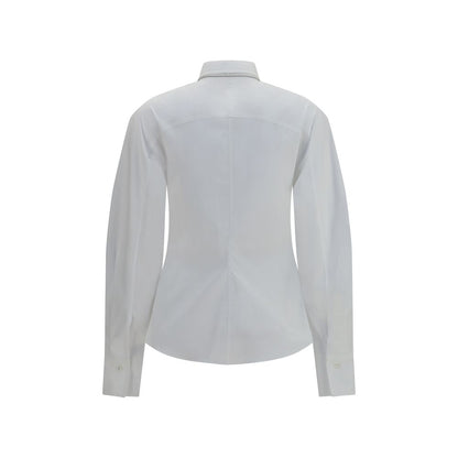 Brunello Cucinelli White Cotton Dress Shirt