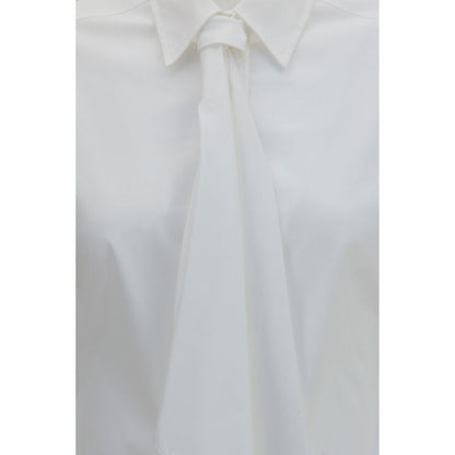 Brunello Cucinelli White Cotton Dress Shirt