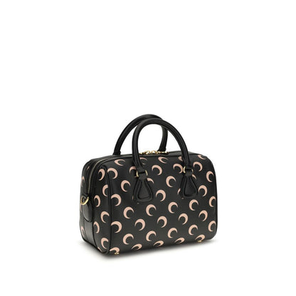 Marine Serre Black Polyethylene Handbag