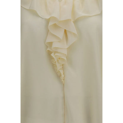 Chloé Beige Silk Blouse