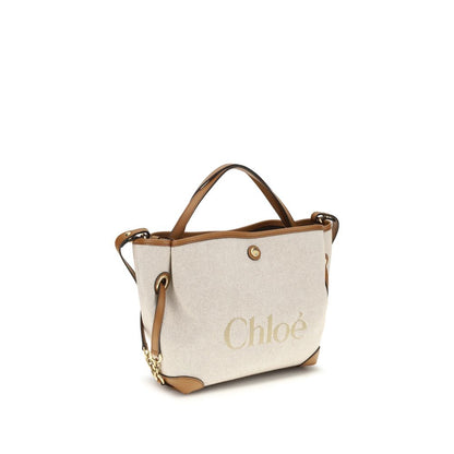 Chloé Beige Fabric Shoulder Bag