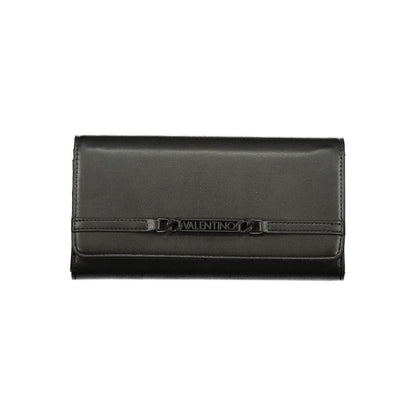 Valentino Black Polyurethane Women's Wallet