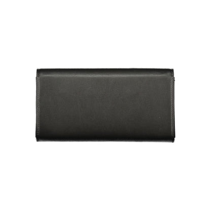 Valentino Black Polyurethane Women's Wallet