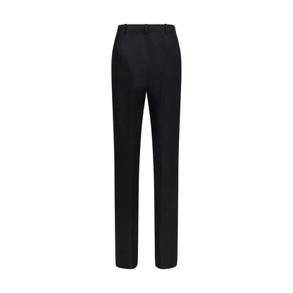 Gucci Black Silk Dress Pants