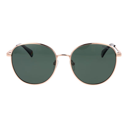 Polaroid Rose Gold Metal Sunglasses