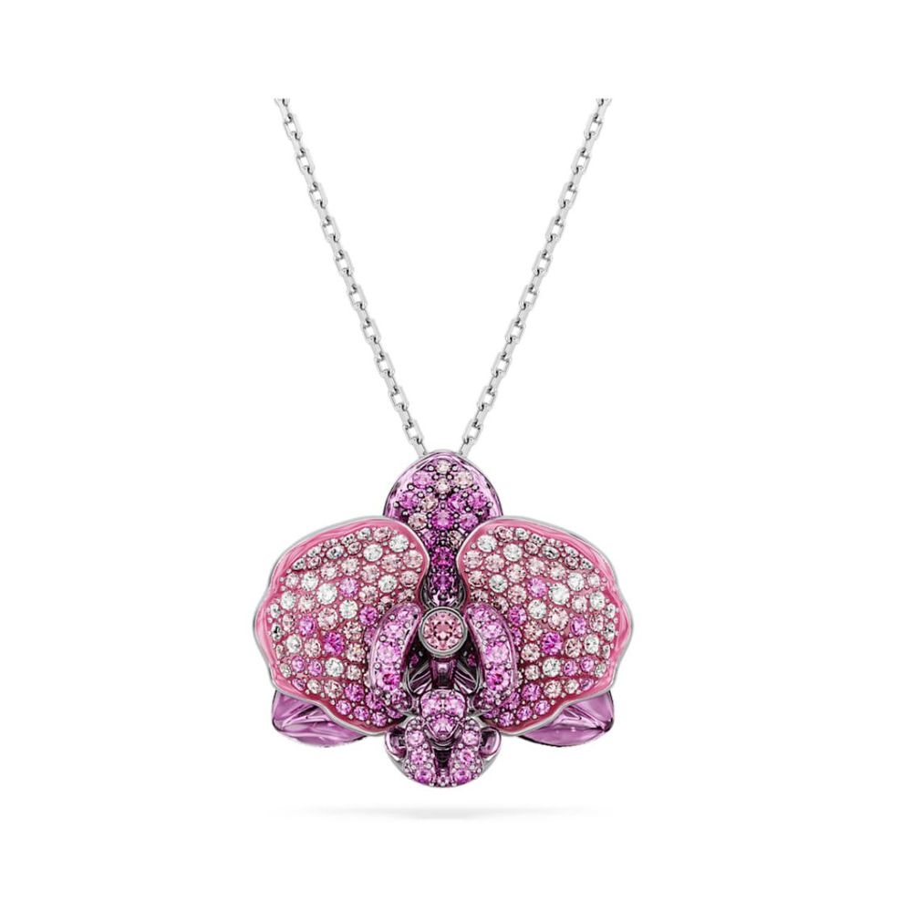 Swarovski Multicolor Stainless Steel Necklace