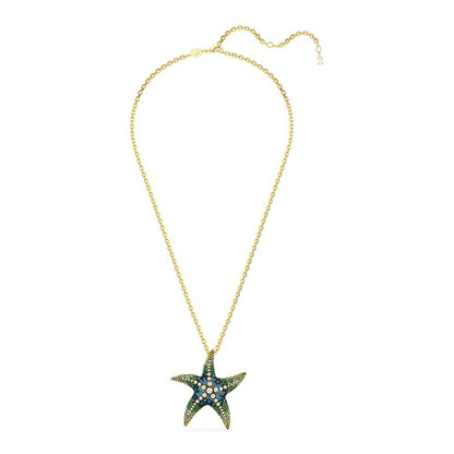 Swarovski Gold Stainless Steel Necklace