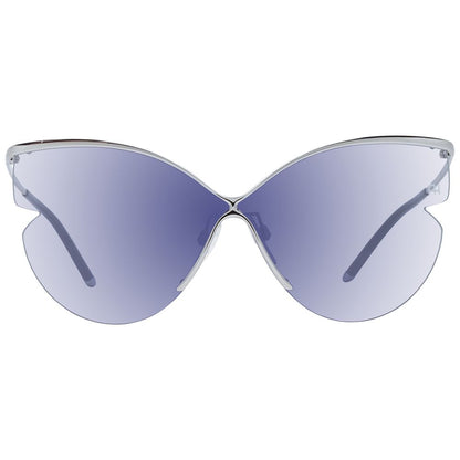 Ana Hickmann Gray Metal Sunglasses
