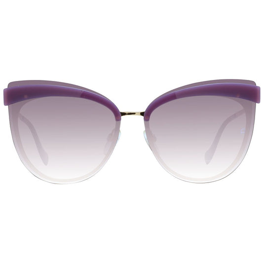 Ana Hickmann Purple Metal Sunglasses