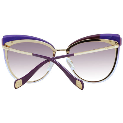 Ana Hickmann Purple Metal Sunglasses
