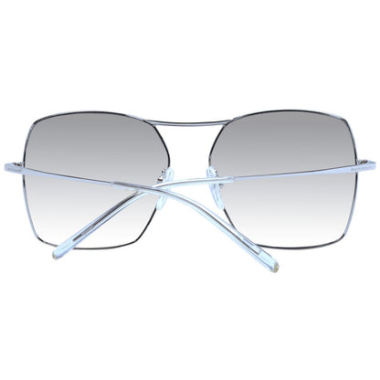 Ana Hickmann Gray Metal Sunglasses