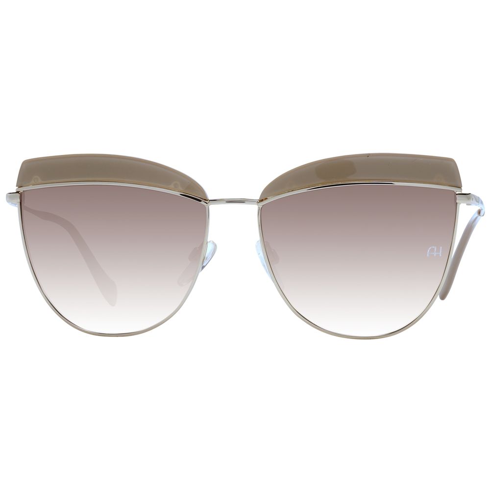 Ana Hickmann Beige Acetate Sunglasses