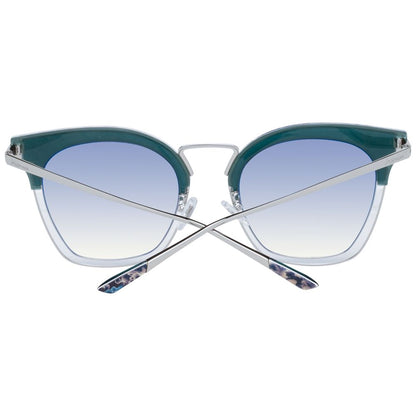 Ana Hickmann Blue Metal Sunglasses