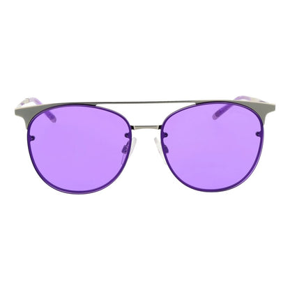 Ana Hickmann Gray Metal Sunglasses