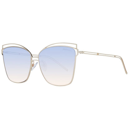 Ana Hickmann Gold Metal Sunglasses