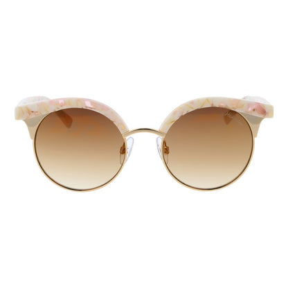 Ana Hickmann Beige Metal Sunglasses