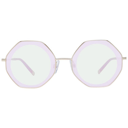 Ana Hickmann Gold Metal Sunglasses
