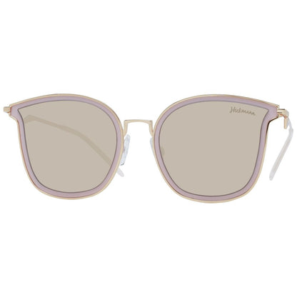 Ana Hickmann Gold Metal Sunglasses